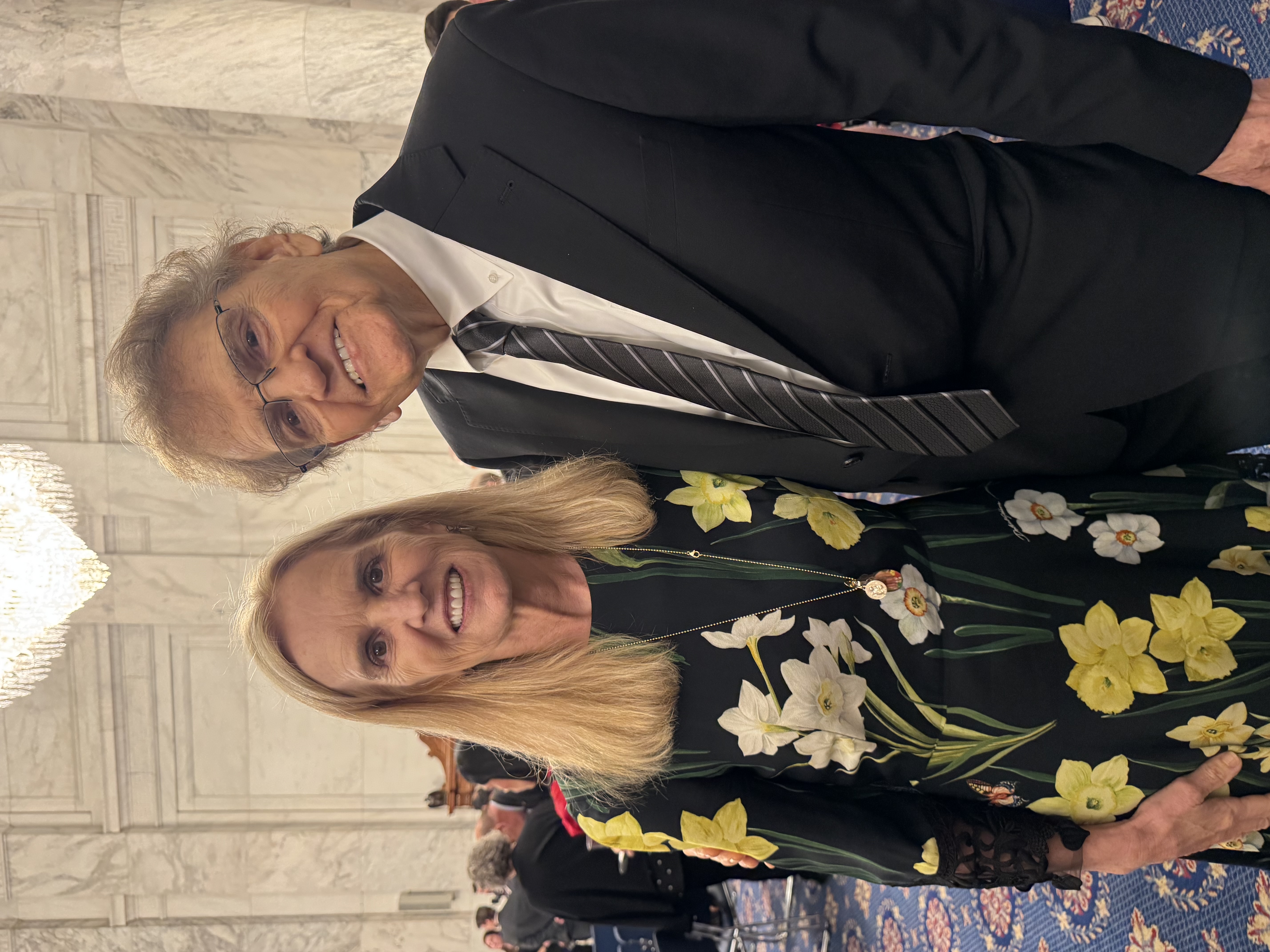 Kerry Kennedy and Bill Smith